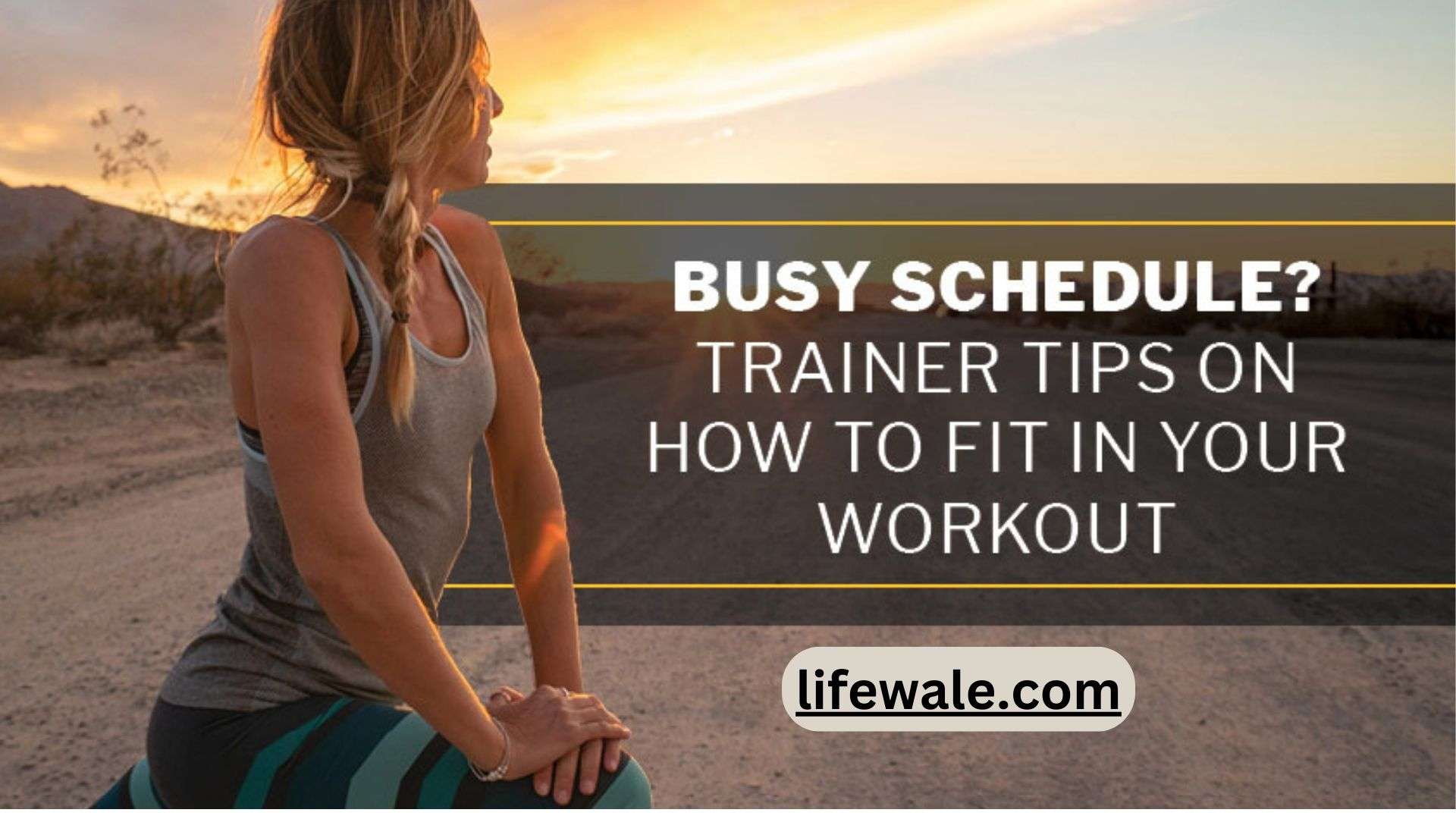 Exercise Tips for Busy Professionals: Fit Fitness into Your Schedule